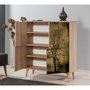 Hanah Home Multilux - 729 Armario Multiusos Roble Sonoma